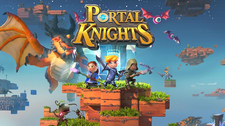 The Official Picture of Portal Knights.