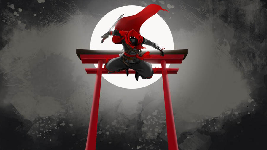 wallpaper of the game Aragami