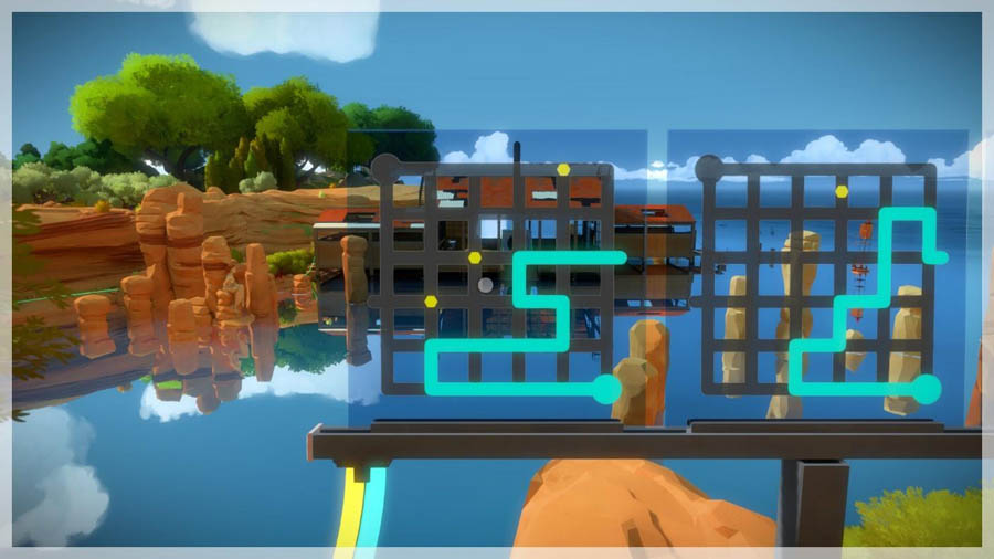 official picture of the game The Witness