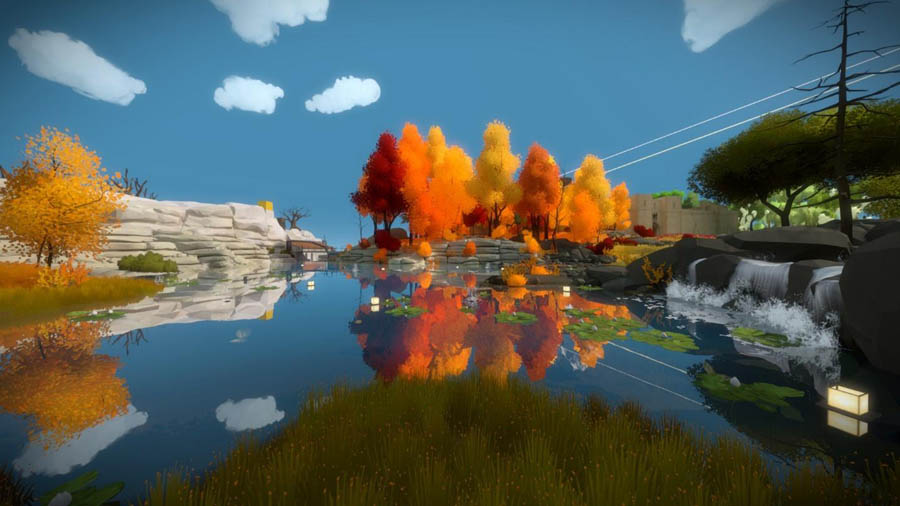 official picture of the game The Witness