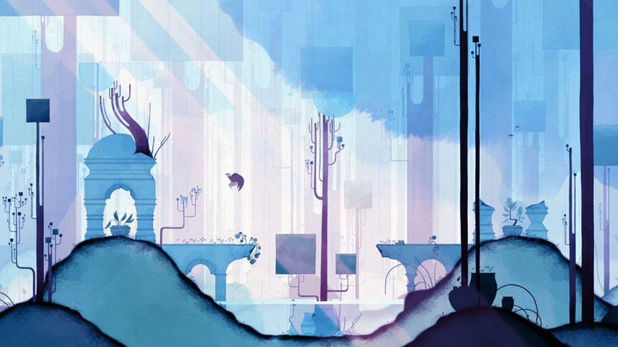 official picture of the game Gris