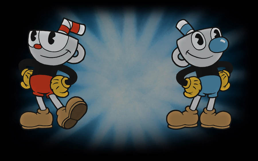 official picture of the game Cuphead 