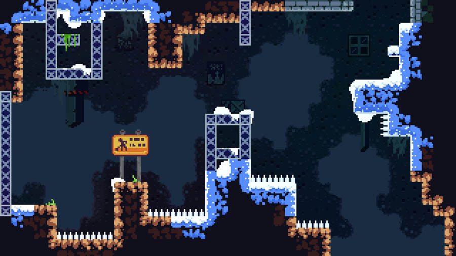 official picture of the game Celeste