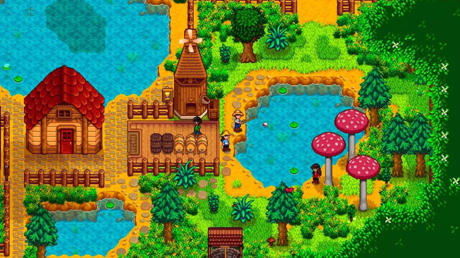 official picture of the game Stardew Valley 