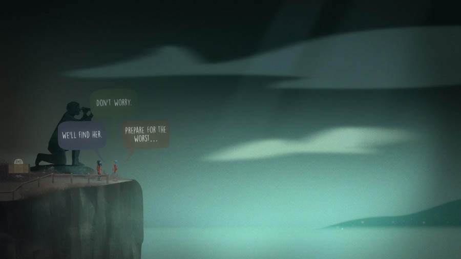 gameplay picture of Oxenfree