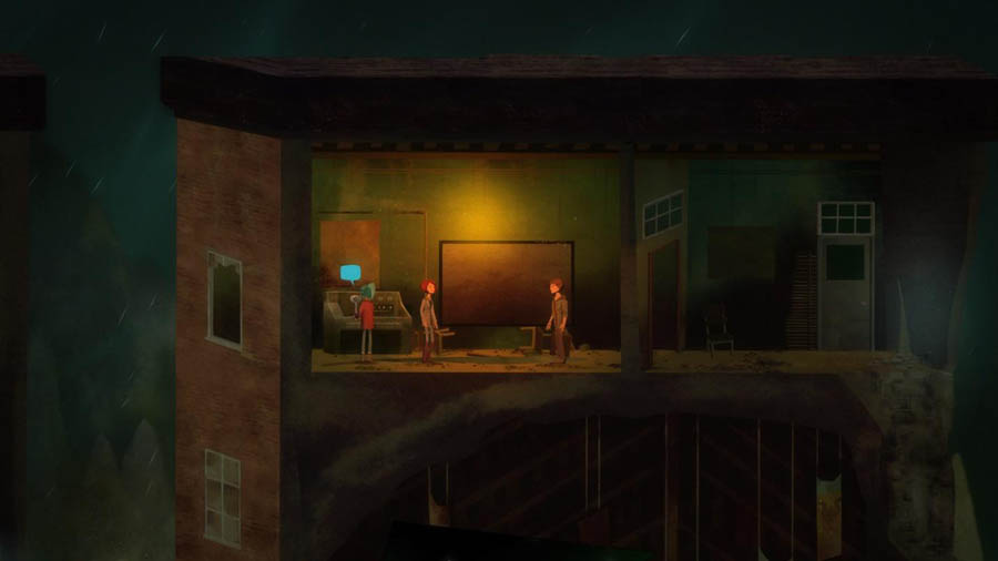 gameplay picture of Oxenfree