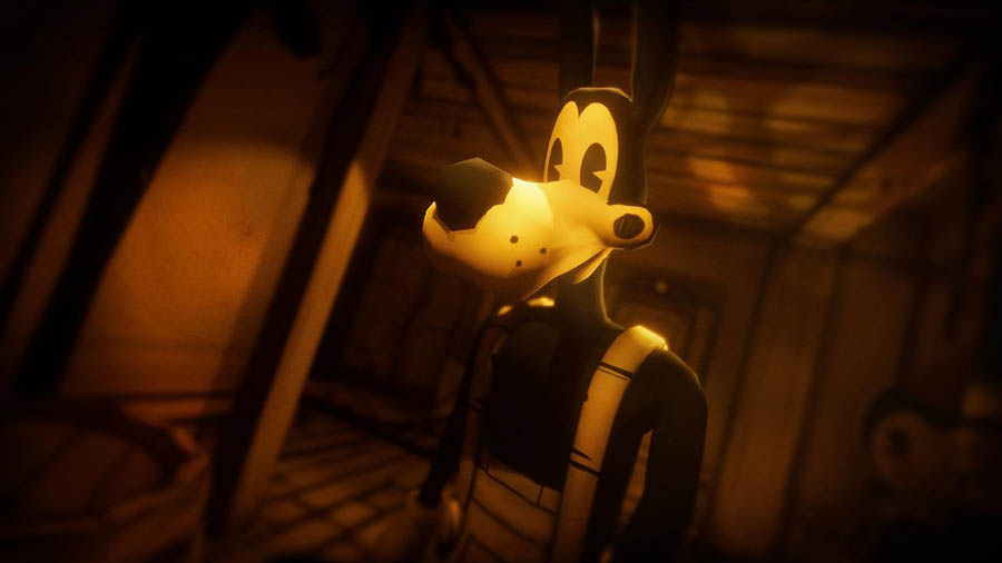 gameplay picture of Bendy and the Ink Machine