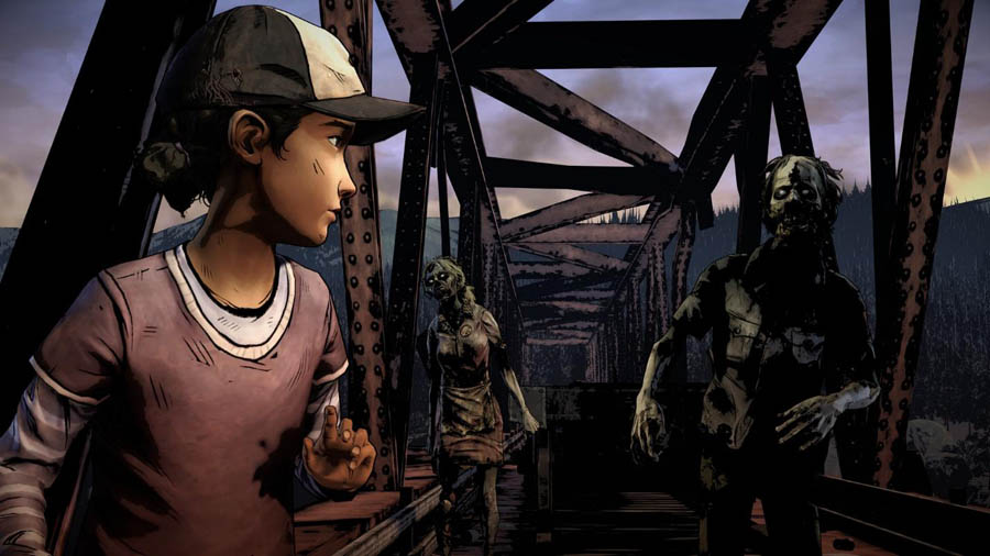 gameplay picture of. The Walking Dead