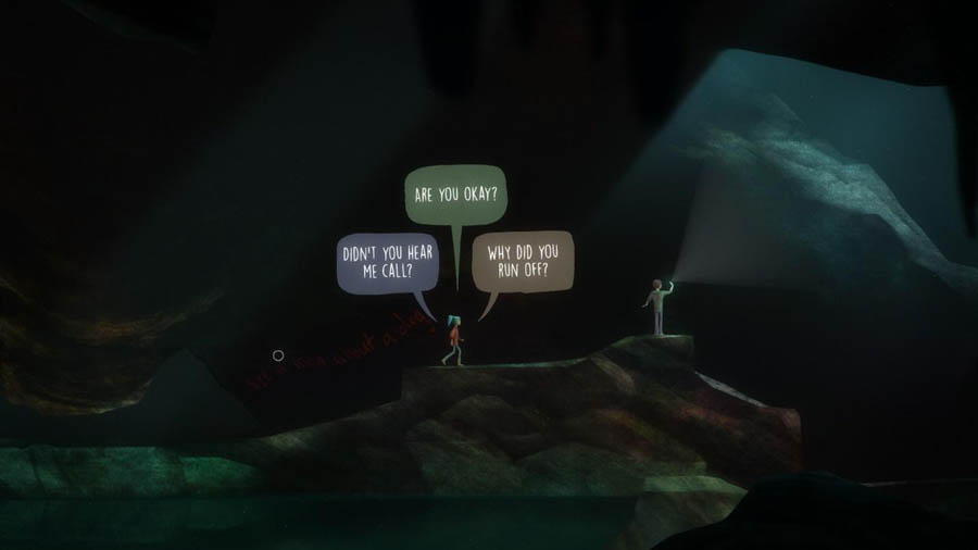 gameplay picture of Oxenfree