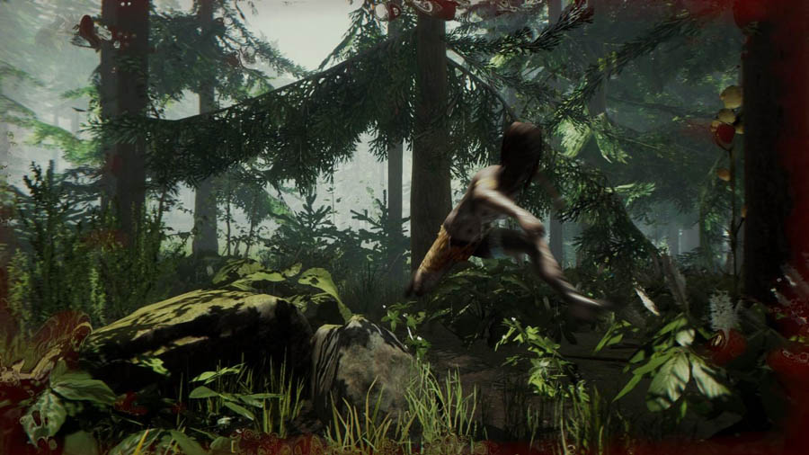 gameplay picture of The Forest