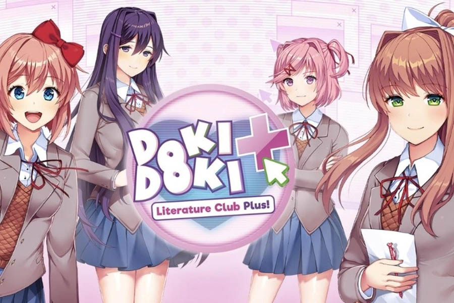 gameplay picture of Doki Doki Literature Club!