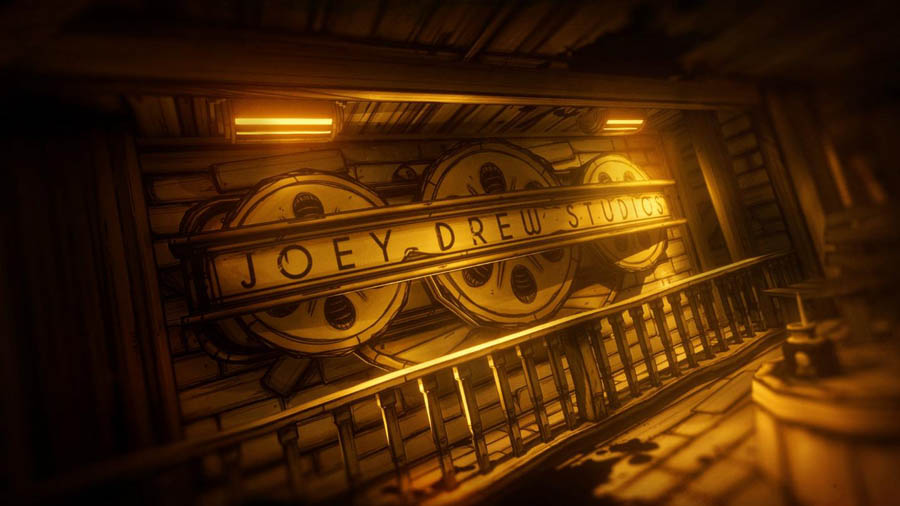 gameplay picture of Bendy and the Ink Machine