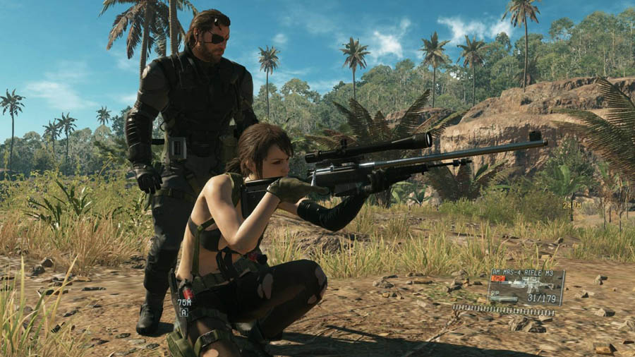 wallpaper of the game Metal Gear Solid V