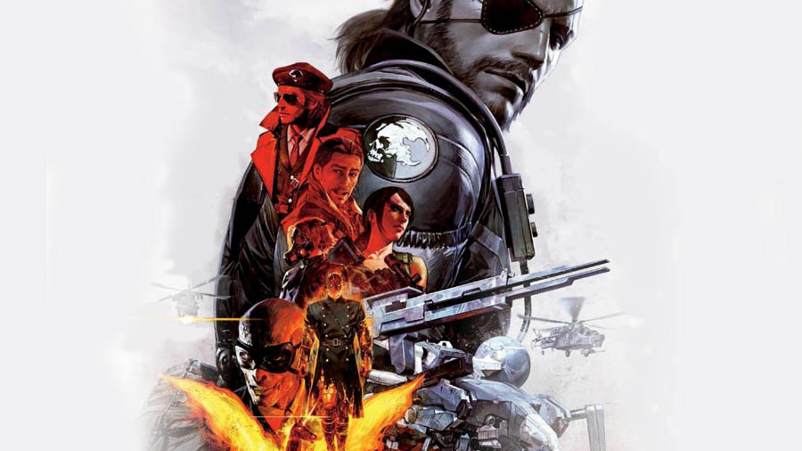 wallpaper of the game Metal Gear Solid V