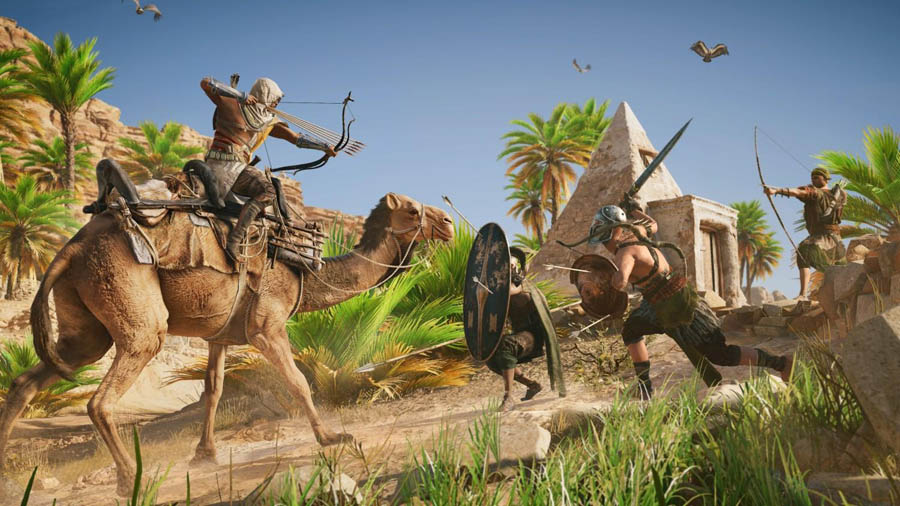 wallpaper of the game Assassin’s Creed Origins