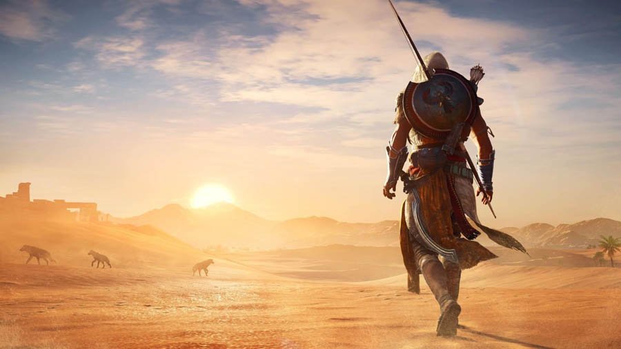 wallpaper of the game Assassin’s Creed Origins