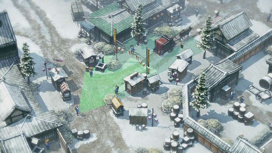 a wallpaper of the game Shadow Tactics