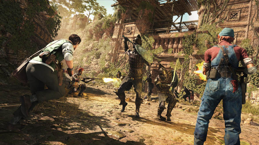 gameplay picture of Strange Brigade