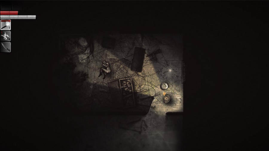 a wallpaper of the game Darkwood