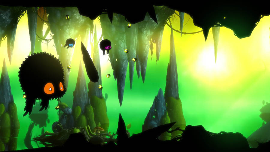 a wallpaper of the game Badland