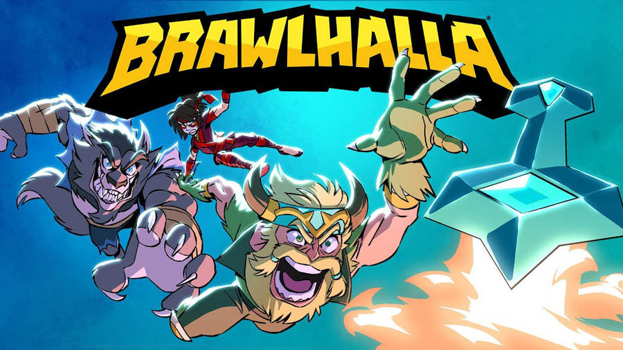 a wallpaper of the game Brawlhalla