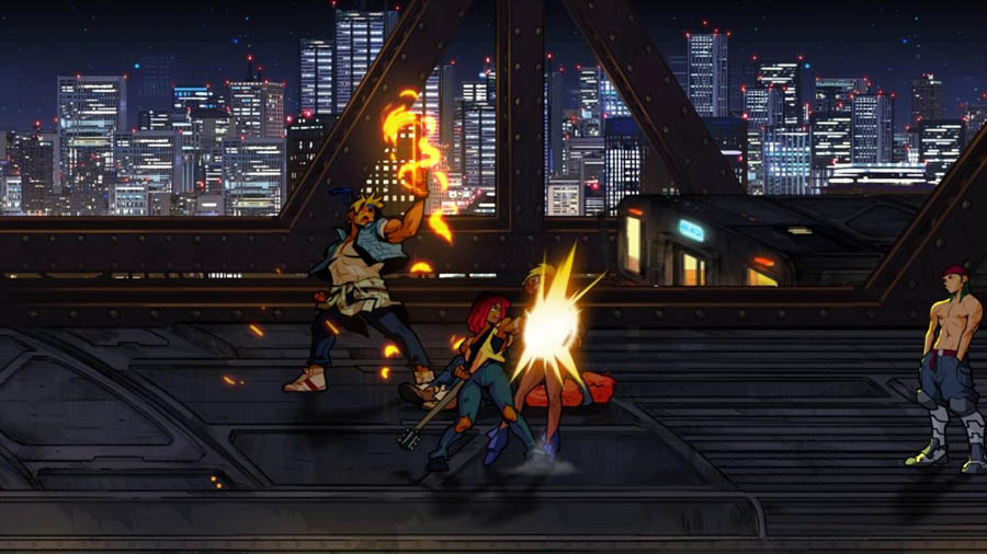 gameplay picture of Streets of Rage 4