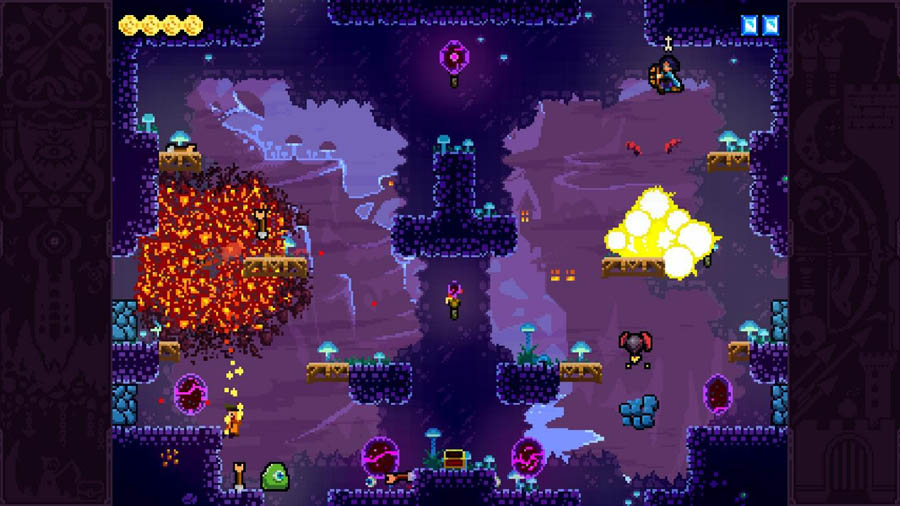 gameplay picture of TowerFall Ascension