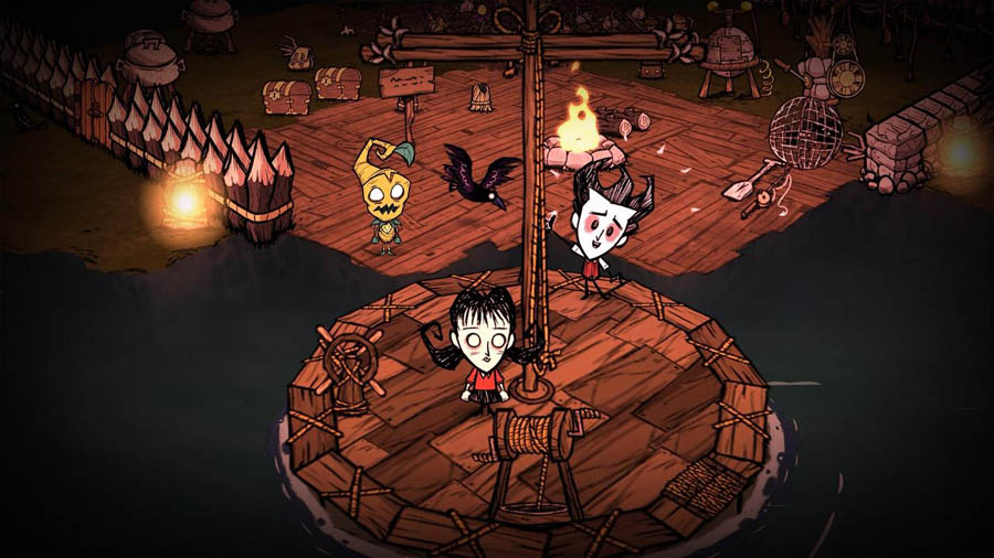 gameplay picture of Don't Starve Together