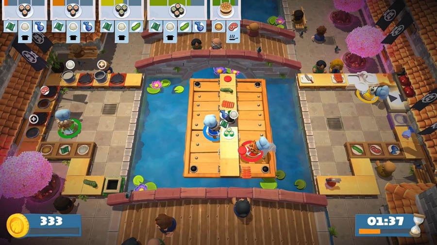 gameplay picture of Overcooked! 2