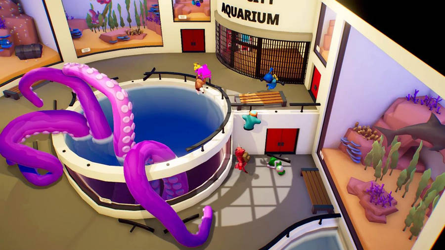 gameplay picture of Gang Beasts