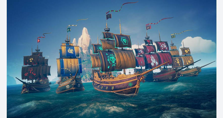 gameplay screen of Sea of Thieves